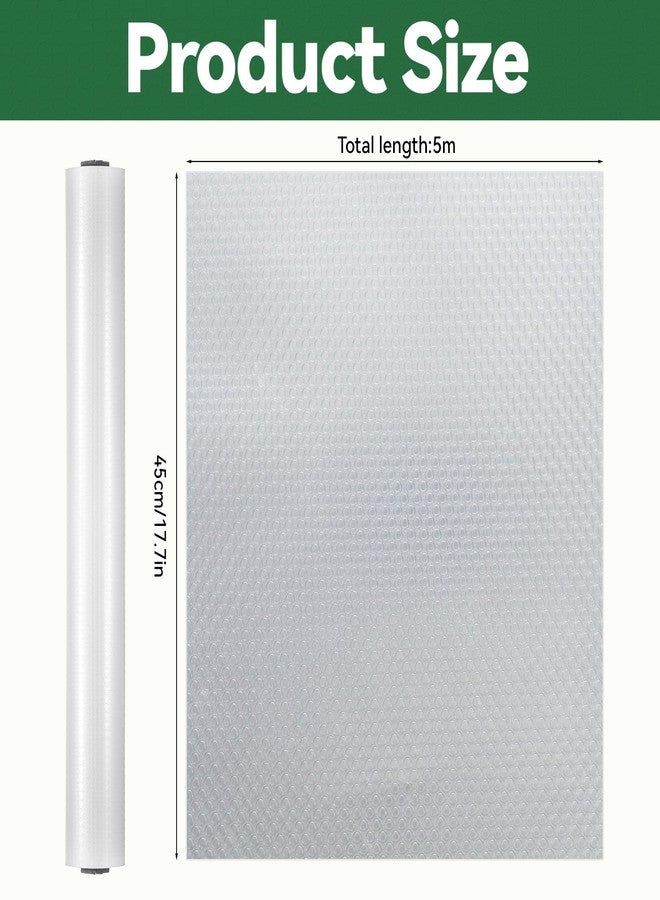 Zelphvt 18"x197" Shelf Liner for Wire Shelving Thicken Wire Shelf Liner Transparent Pantry Shelf Liners Protector Mats Waterproof Plastic Cabinets Drawer Liner for Kitchen Drawer, Easy to Cut. - Image 2